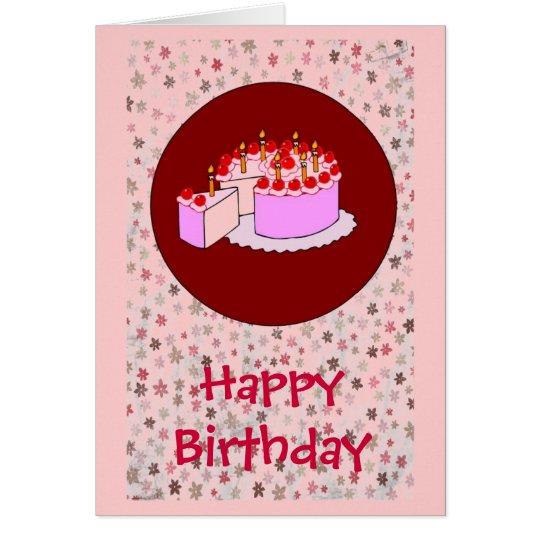 Girl's birthday card