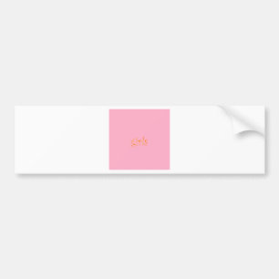 girls bumper sticker