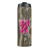 Girls Camo Pink Ribbon Bow Bottom Lands Camo