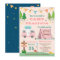 Girls Camping Birthday Outdoors Camp Out Party