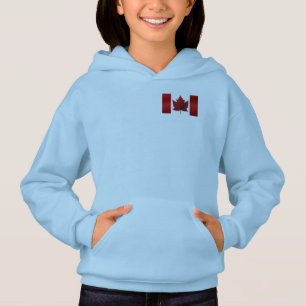 Girl's Canada Jacket Kid's Personalized Hoodie