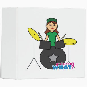 Girls Can't WHAT? ColorizeME Custom Design Binder