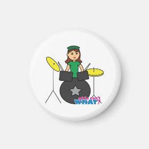 Girls Can't WHAT? ColorizeME Custom Design Magnet