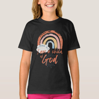 Girls Child of God Rainbow t-shirt