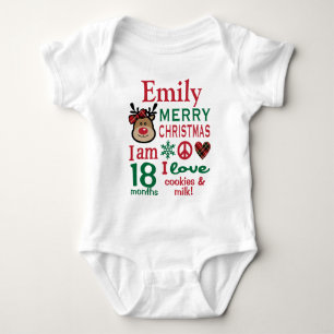 Girls Christmas Shirt Girls 2nd Christmas Bodysuit