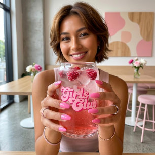 Girls Club Can Glass