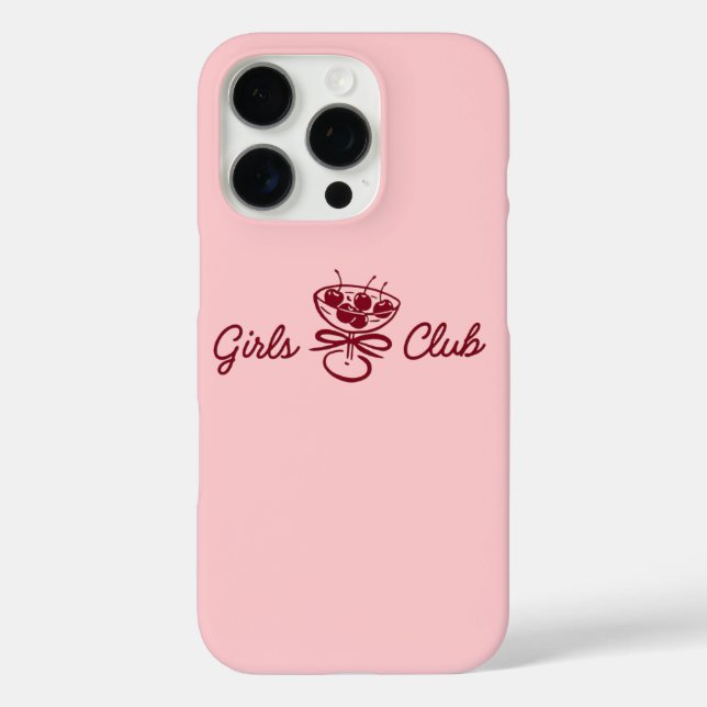 Girls Club Case-Mate iPhone Case (Back)