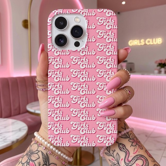 Girls Club iPhone Case (Creator Uploaded)