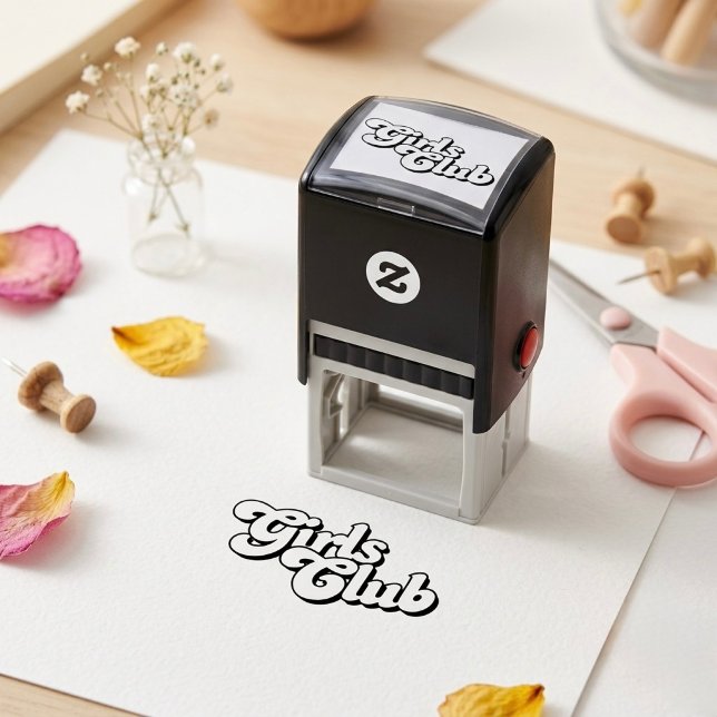Girls Club Self-inking Stamp (Creator Uploaded)