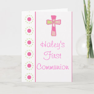 Girl's Communion or Christening Invitations