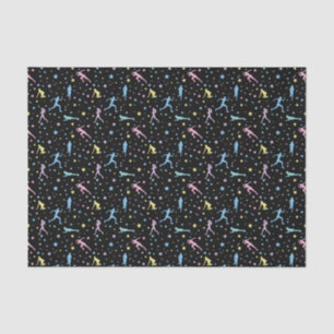 Girls Cross Country, Track Field, Marathon Runner Tissue Paper
