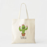 Girls Cute and Trendy Kawaii Cactus and Name Kids