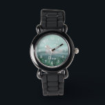 Girls Cute Blue Under the Sea Ocean Seal Watch<br><div class="desc">This cute kids watch design features an ocean seal illustration with fish, seaweed, and a blue sea wave background. There is also space on the watch to add you own customisation: a name in whimsical typography. The perfect under the sea gift for any child or ocean enthusiast, great for your...</div>
