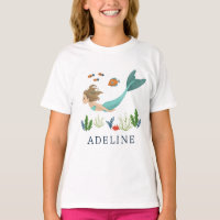 Girls Cute Magical Under the Sea Mermaid