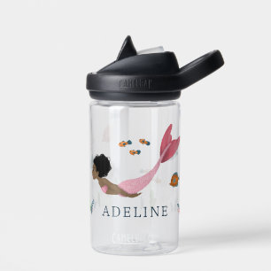 Girls Cute Magical Under the Sea Ocean Mermaid Water Bottle