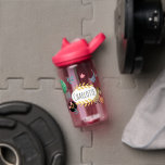 Girls Cute Pink Farm Tractor Kids School Water Bottle<br><div class="desc">This modern and cute kids water bottle design features a pink farm tractor with a sheep,  pig,  chickens,  wheat,  and cow,  with room for you to add your girls name in whimsical typography. The perfect animal and agriculture-themed back-to-school gift for your child,  perfect for preschool and kindergarten.</div>