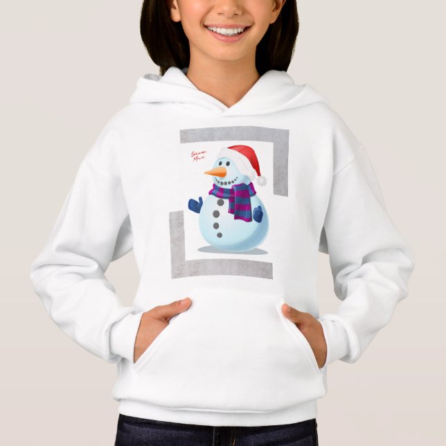 Girls - Cute Snow Man  (Front)
