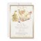Girls Cute Vintage Christmas Baby Shower