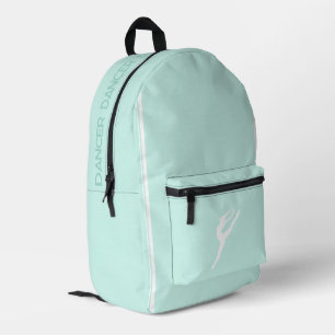 Girls Dance Bags - Teal Dance Team Backpack
