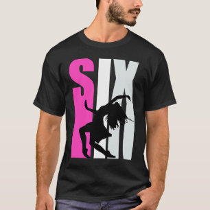 Girls Dance Birthday 6th Dancer Queen Expressive T-Shirt