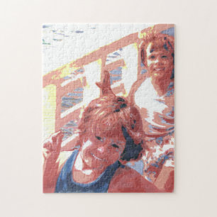 Girls Dancing to Music Jigsaw Puzzle