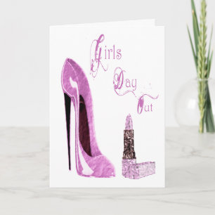 Girls day / night out Party Invitation Card