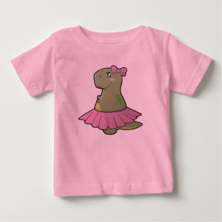 Girls Dinosaur T-Rex Long Sleeve Shirt