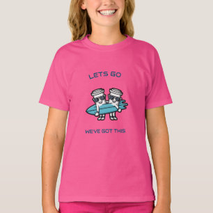 Girl's Dumbbells T-Shirt