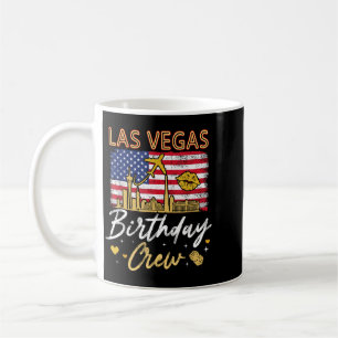 Girls Family Las Vegas Birthday Crew Squad Bday Coffee Mug