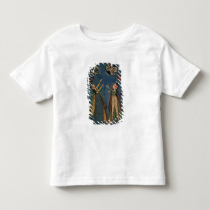 Girls flying kites, Kulu folk painting, Himachal P Toddler T-shirt