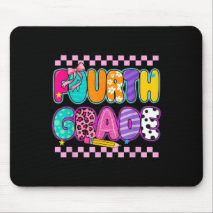 Girls Fourth Grade Back To School Coquette Preppy  Mouse Pad