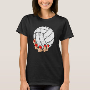Girls Funny Volleyball T-Shirt