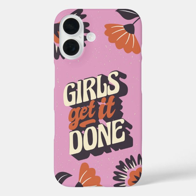 Girls Get It Done Case-Mate iPhone Case (Back)