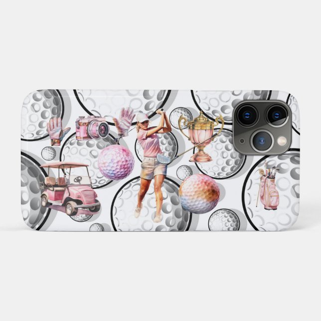 Girls Go Golfing Case-Mate iPhone Case (Back (Horizontal))