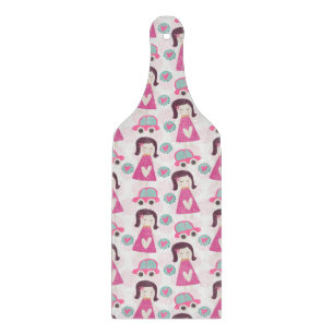 Girls Going Places Cutting Board