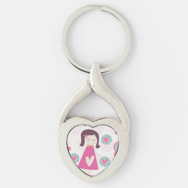 Girls Going Places Keychain (Front)