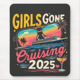 Girls Gone Cruising 2025 Travel Girls Trip Mouse Pad
