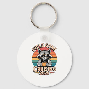 Girls Gone Cruising 2026 Cruise Vacation Trip Racc Keychain