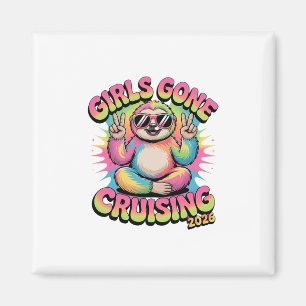 Girls Gone Cruising 2026 Cruise Vacation Trip Slot Magnet
