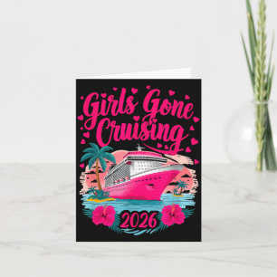 Girls Gone Cruising 2026 Women Cruise Vacation Ie Thank You Card