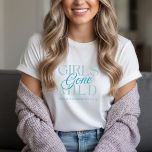 Girls Gone Mild Blue Spa Bachelorette T-Shirt