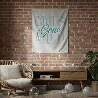 Girls Gone Mild – Custom Bachelorette Design Tapes Tapestry