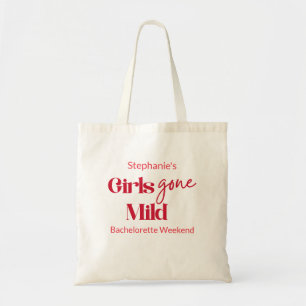 Girls Gone Mild Elegant Bachelorette Beach Weekend Tote Bag
