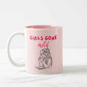 Girls Gone Mild Two-Tone Coffee Mug