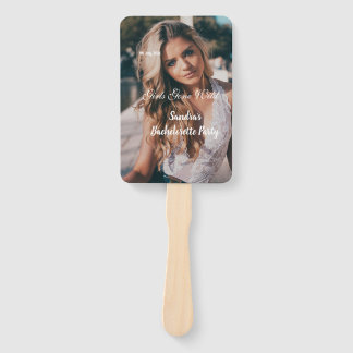 girls gone wild bachelorette party name photo whit hand fan