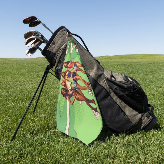 Girls Gone Wild Golf Towel (Green)