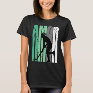 Girls Green Distressed Amor Loves Team Girl Inspir T-Shirt