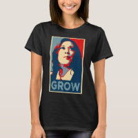 Girls Grow Kamala Harris Hope Poster 47th Rally Em