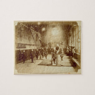 Girl's Gymnasium at the Deaf and Dumb Institution, Jigsaw Puzzle