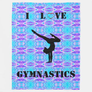 Girls Gymnastics Blanket